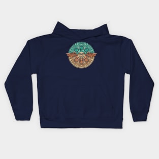 Mandala Owl Kids Hoodie